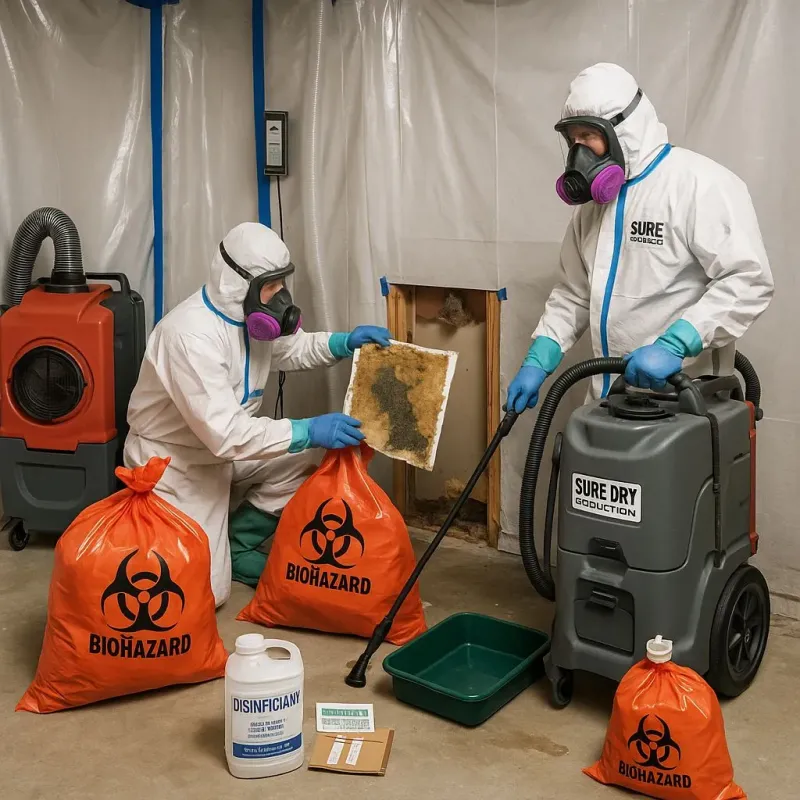 Contaminated Water Handling Protocols process in Coralville, IA