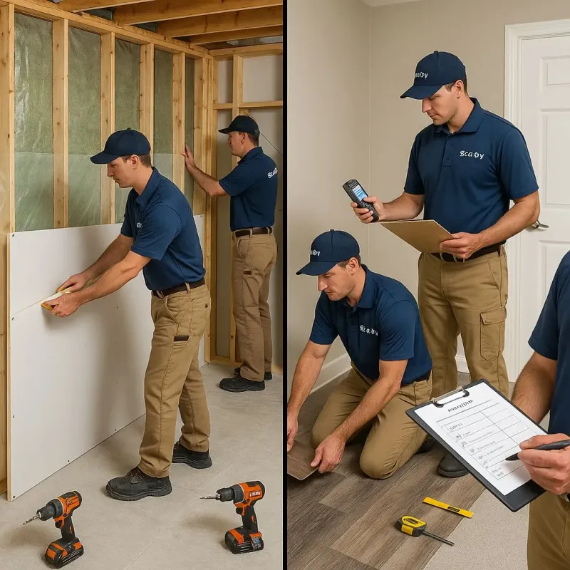 Repairs and Reconstruction process in Coralville, IA